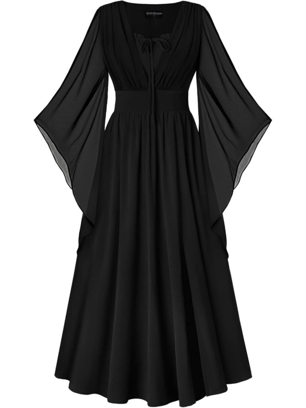 Renaissance Pirate Maxi Dress for Women | Medieval Costume with Elegant Details